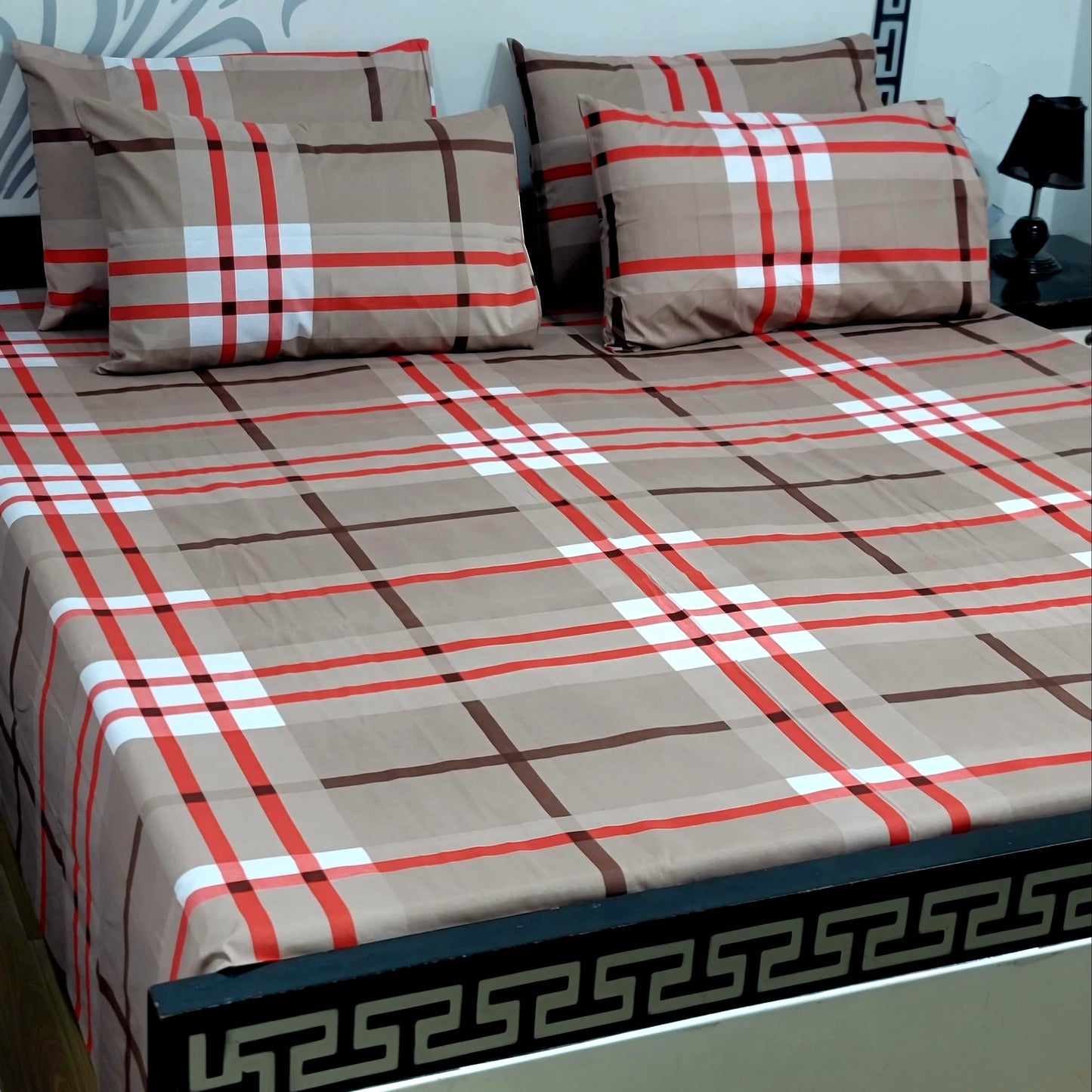 5 PC Export Quality Pure Cotton Bedsheets