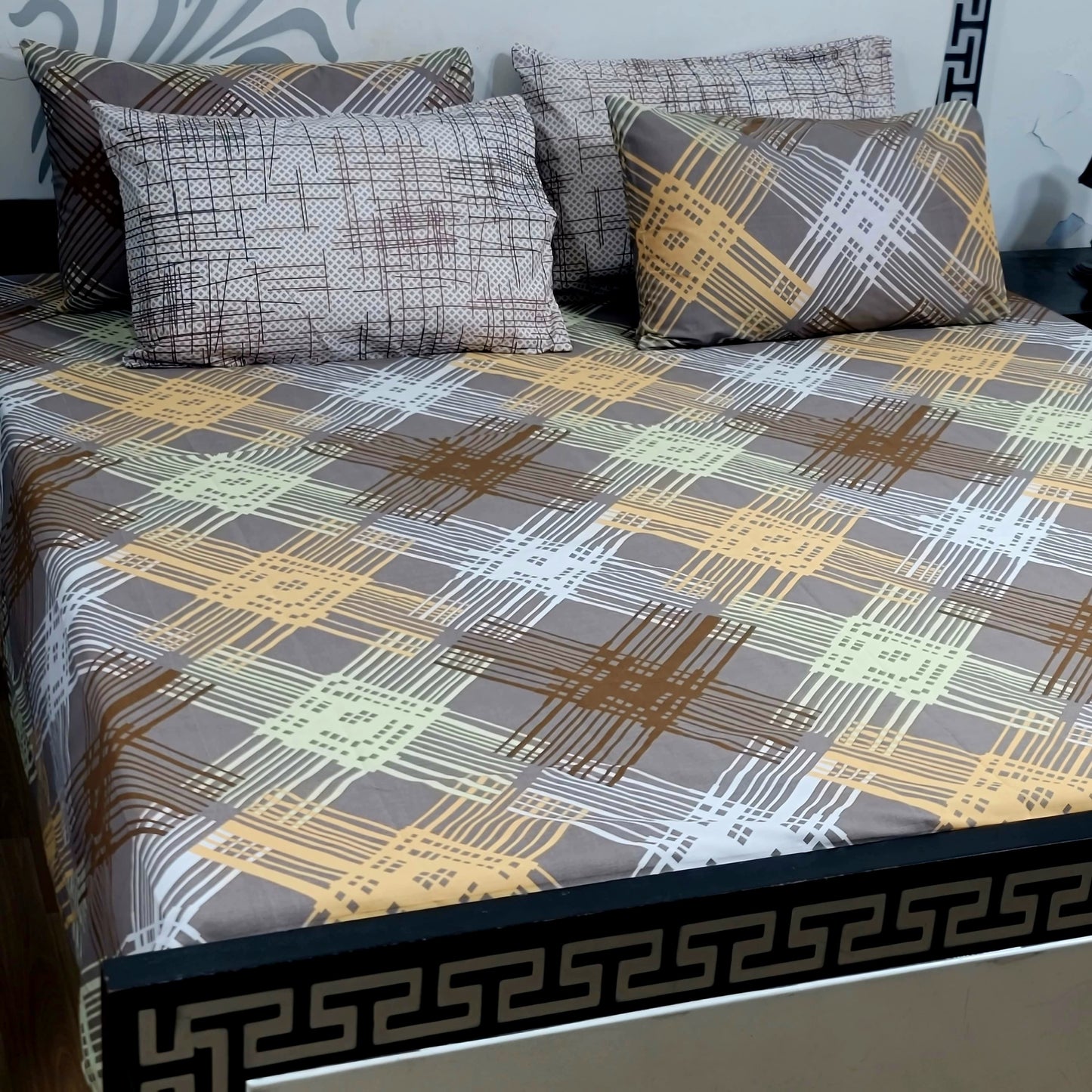 5 PC Export Quality Pure Cotton Bedsheets