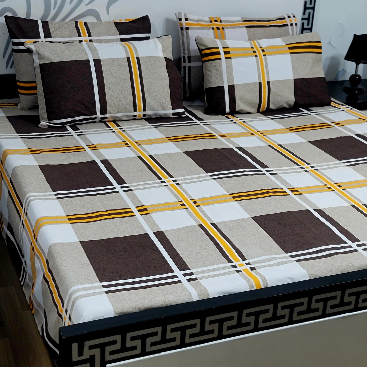 5 PC Export Quality Pure Cotton Bedsheets