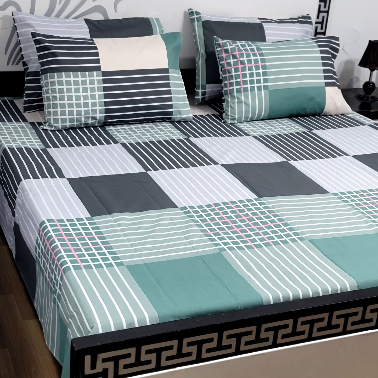 5 PC Export Quality Pure Cotton Bedsheets