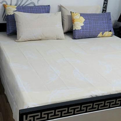 5 PC Export Quality Pure Cotton Bedsheets
