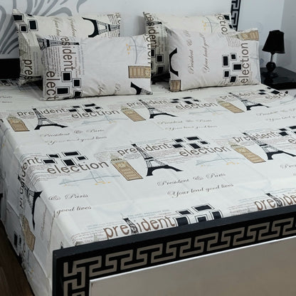 5 PC Export Quality Pure Cotton Bedsheets