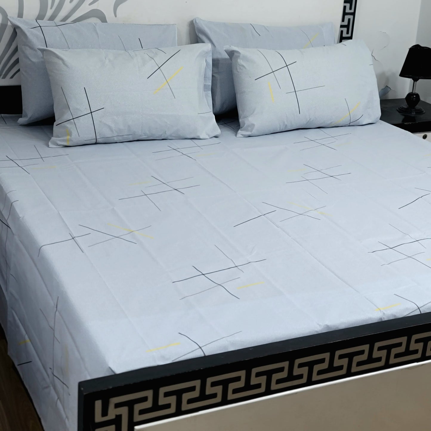 5 PC Export Quality Pure Cotton Bedsheets