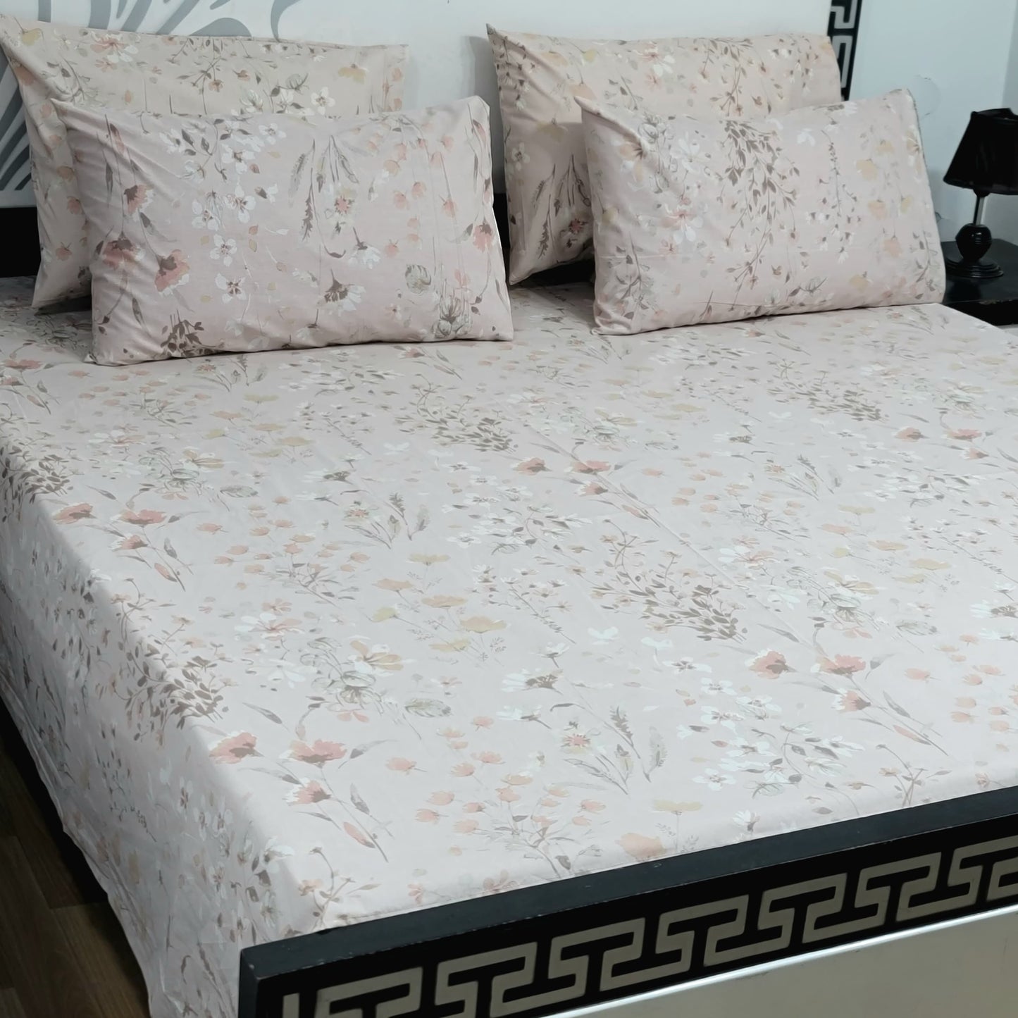 5 PC Export Quality Pure Cotton Bedsheets