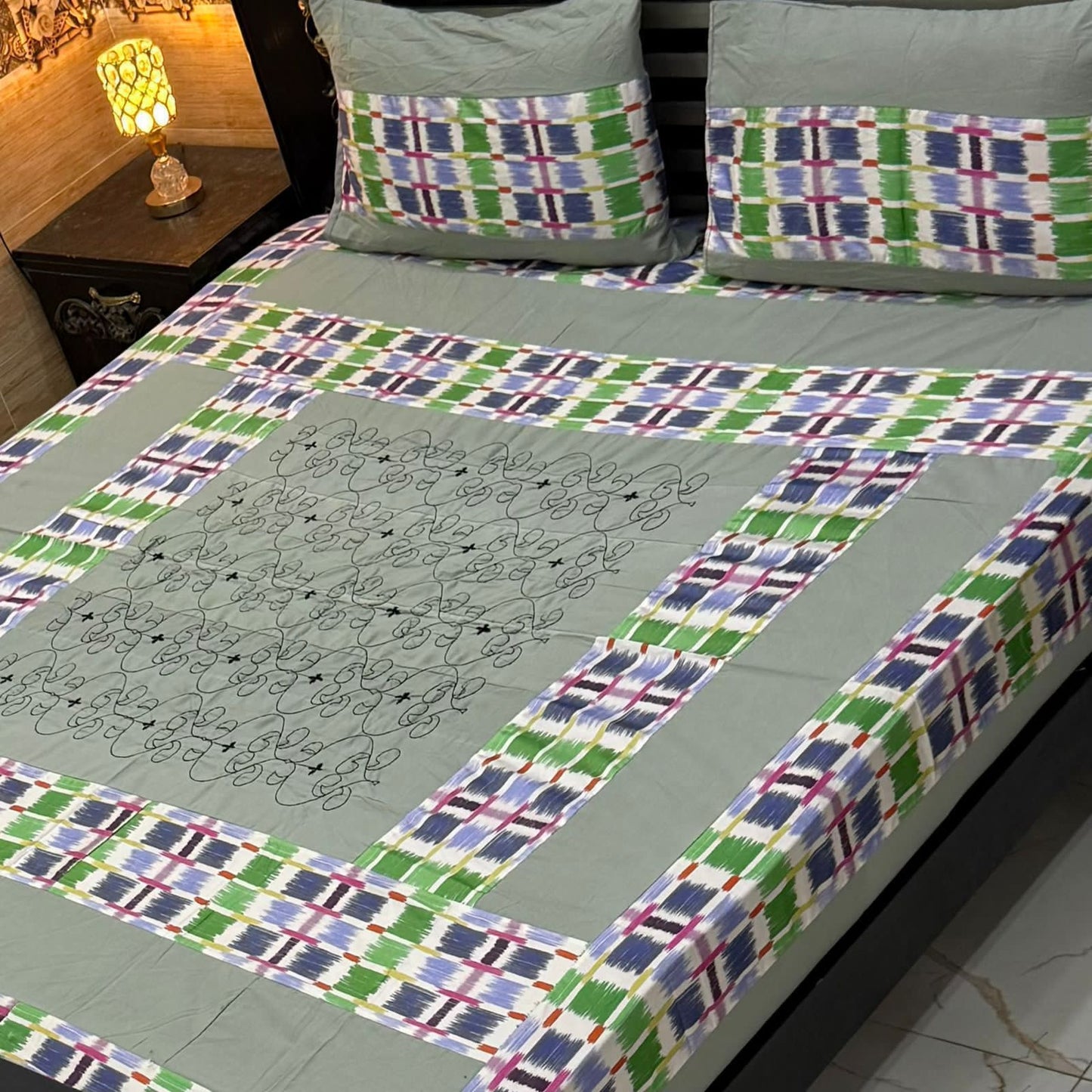 Patch work Bedsheets