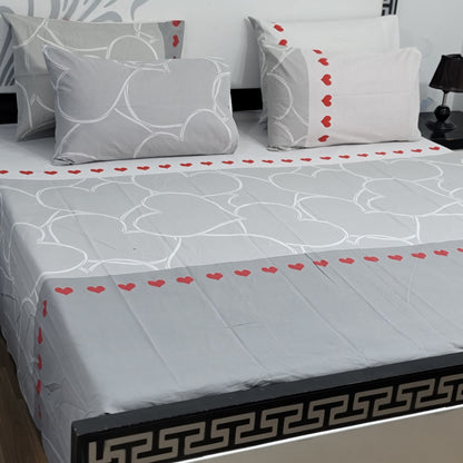 5 PC Export Quality Pure Cotton Bedsheets