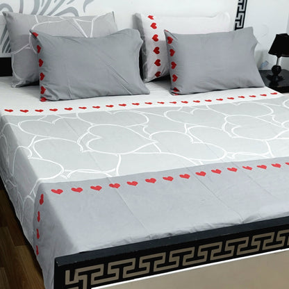 5 PC Export Quality Pure Cotton Bedsheets