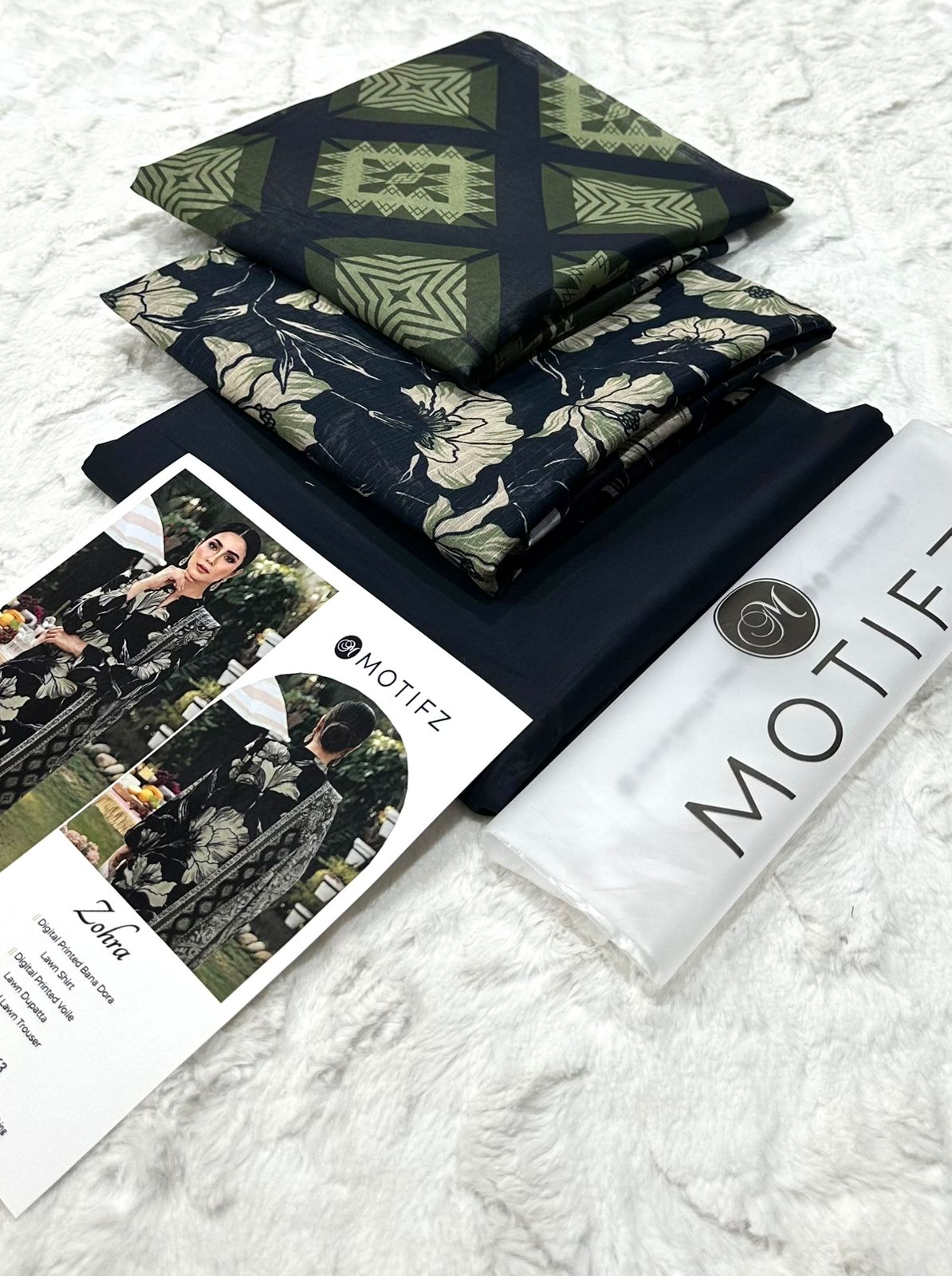 AYA 💯 Original Printed 3PC Lawn Collection – Premium Unstitched Suit