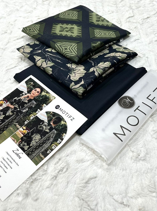 AYA 💯 Original Printed 3PC Lawn Collection – Premium Unstitched Suit