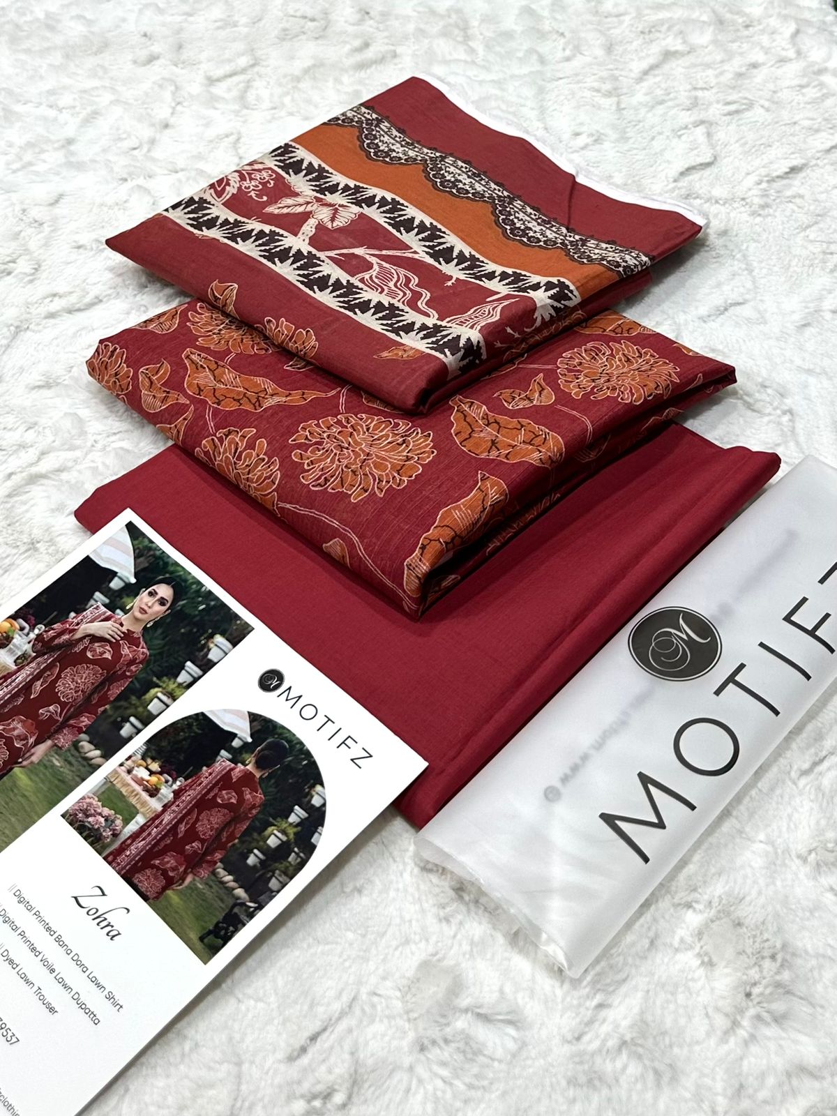 AYA 💯 Original Printed 3PC Lawn Collection – Premium Unstitched Suit