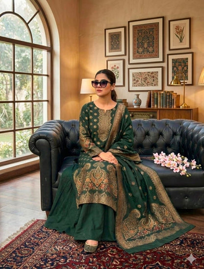 Khaadi Lawn Jacquard Barosha Vol – Premium Unstitched Collection