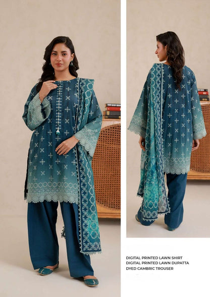 Zellbury Prints  Lawn 3 Pcs Unstitched Collection 2026!
