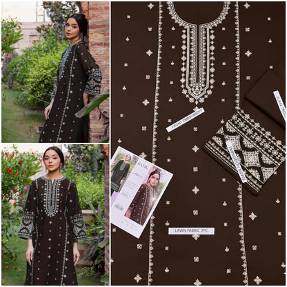 SUMMER COLLECTION 🌸  🟥 BRAND NAME : AISLING  &  Batik  🟨 CATEGORY :2PC EMBROIDERED