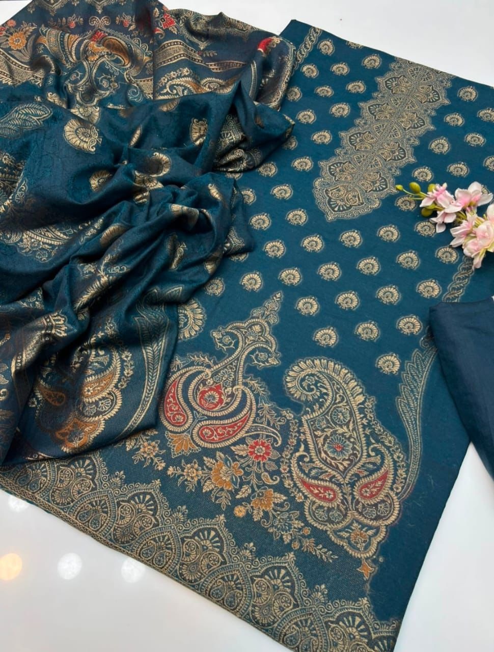 Khaadi Lawn Jacquard Barosha Vol – Premium Unstitched Collection